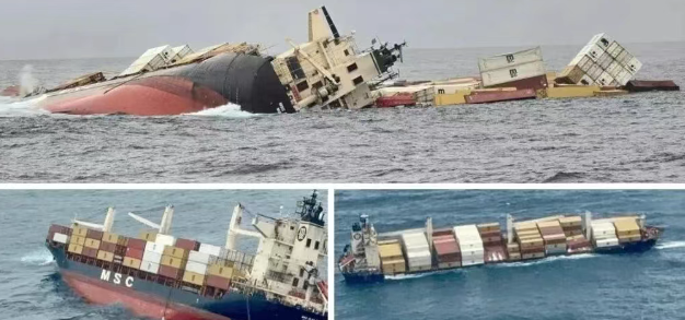 突发！MSC 集装箱船印度海域遇险沉没，超 600 个集装箱坠海